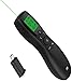 Presentation Remote,Doosl Wireless Presenter Laser Pointer Green Powerponiter Clicker Remote LCD Display with Timer,Classroom Pointers for Teachers Office