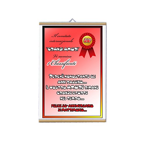 42 Migliori Idee Regalo 50 Anni Matrimonio Nel Recensioni Opinioni Prezzi