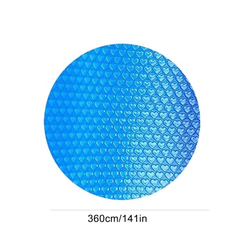 Miniatura 5 de Genérico Cobertor Solar Piscina 360cm, Plástico1 Burbujas Piscina, Cubierta Solar Piscinas Rectangular Redonda, Manta Termica Piscinas, Impermeable Reutilizable, Protector Para Aire Libre