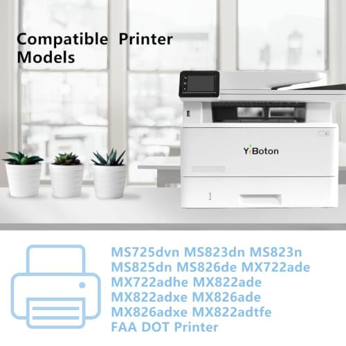 Image of Replacement for Lexmark 58D1U00 58D1U0E Black Toner Cartridge