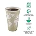ECO PRODUCTS Compostable Disposable World Art 16oz Large Coffee Cups, Case of 1000, Renewable Hot Paper Cup, Plant Based PLA Lining, Color Coded 4