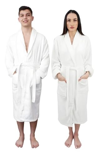 Graphic Impact Luxury Unisex 100% Egyptian Cotton Terry Towelling Bathrobe