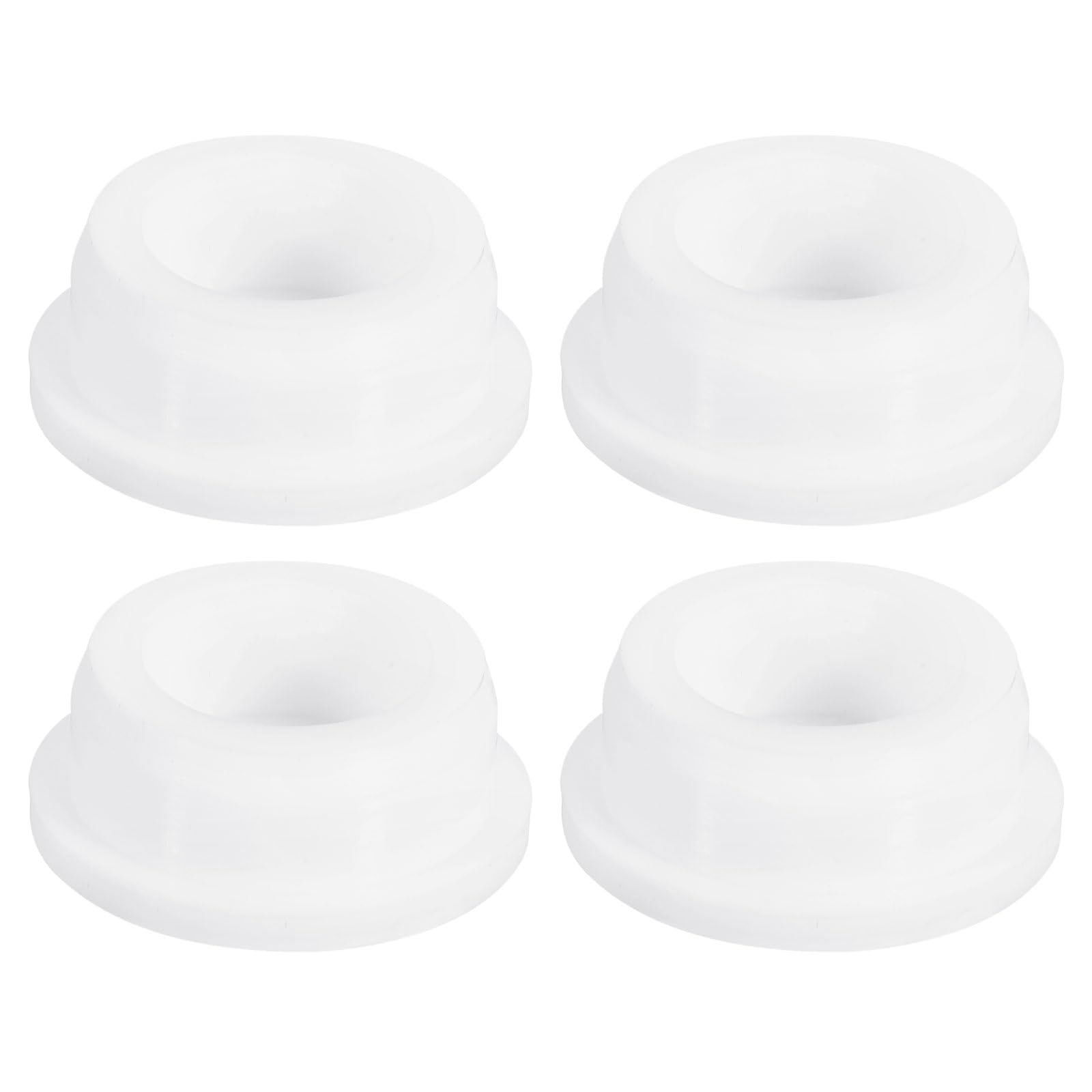 uxcell 4Pcs White Plug Holes, Waterproof Rubber Button Plug for 34mm / 1.34" Hole