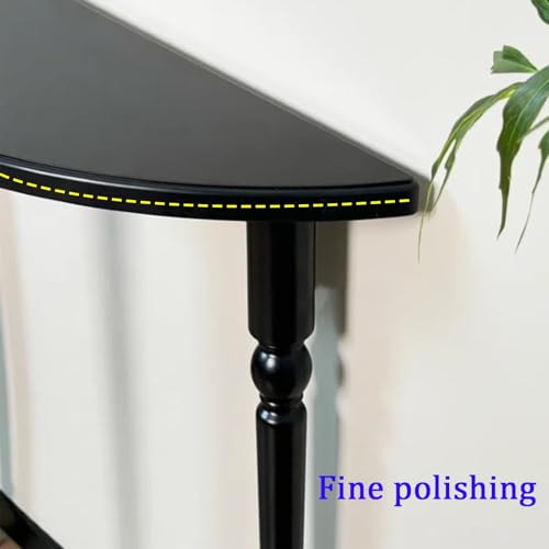 Mesa de centro retro negra para ganar espacio en salas pequeñas 6