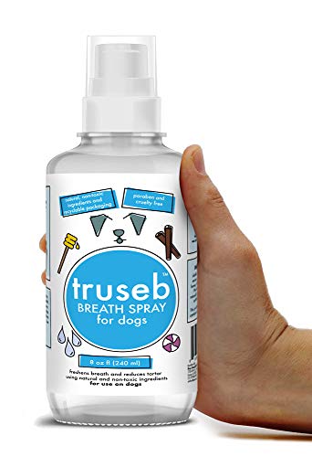 Dental Wipes, Spray and Water Additive for Dogs and Cats That Helps Remove Plaque Tartar Buildup Calculus, Bad Breath,Tooth Decay & Gingivitis (Dental Spray (8 Oz))