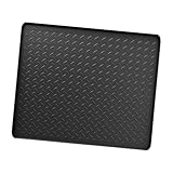 Ｃｕｔｉｃａｔｅ シリコン製家電保護マット 60x50cm 洗濯機乾燥機用マット 多目的ドリップトレイ, 黒