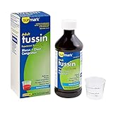 sunmark Tussin, Mucus and Chest Congestion, Guaifenesin, Adult, 4 oz, 1 Per Bottle