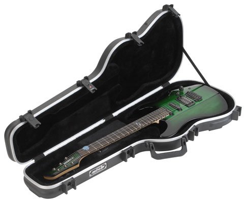 SKB 1SKB-FS-6 Etui galbé avec Loquet TSA/Poignée surmoulée pour Guitare électrique standard Noir - Les Beatles, Paul McCartney, John Lennon, RIngo Starr, George Harrison SKB 1SKB-FS-6 Etui galbé avec Loquet TSA/Poignée surmoulée pour Guitare électrique standard Noir