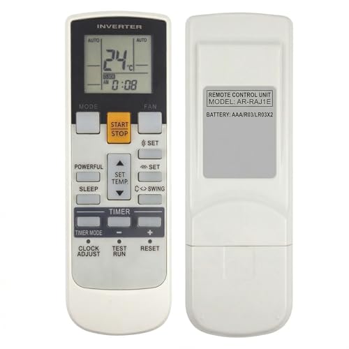 Image of K2 Remotes Compatible for O General Split Inverter AC Remote (AC-107A) - LCD Display Replacement Remote | 5 Year Warranty | Works Only When Old Remote Matches
