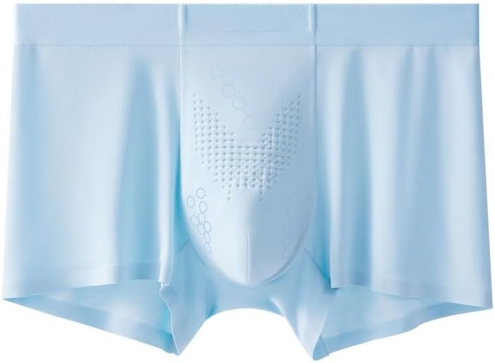 Straight-leg pants, sporty style Mesh Ice Men's Underwear Seamless Breathable Boxer Pants and the all-day comfort