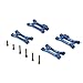 Team Losi Front Arm Set Aluminum: Micro 4WD RallyTruggy