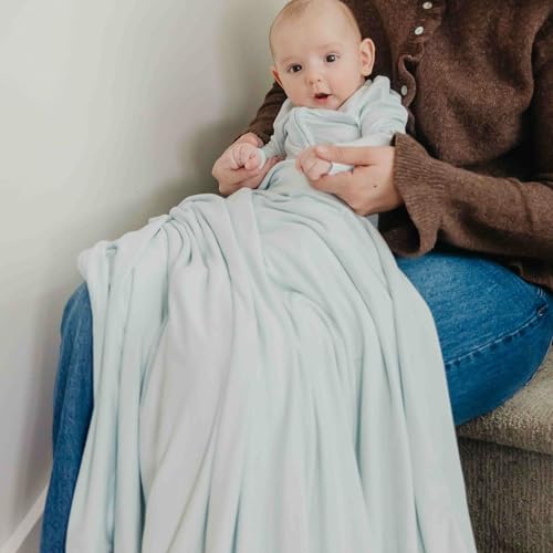 Image of Copper Pearl Jumbo 3-Layer Baby Blanket: Soft Baby Quilts for Boys and Girls | Breathable, Cozy, Toddler Blanket | Baby Quilt for Newborns | 46x46 Premium Polyester /Rayon | Air