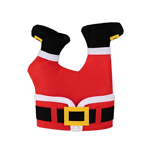 Joyin 3 Packs Christmas Santa Pants Hats For Funny Hilarious And Festive Christmas Party Hat Dress Up Celebrations, Winter Party Favor, Christmas Decorations, Costume Accessories #TOP6