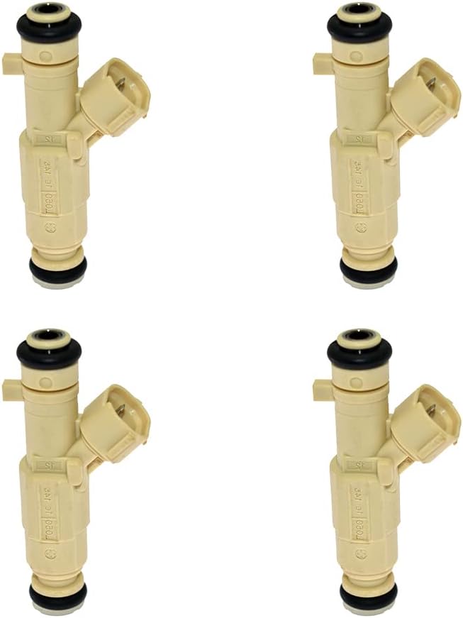 Set of 4 35310-2G100 Fuel Injector Compatible for Hyundai Tucson GL 2.0L 2011-2013, for Kia Forte EX LX 2.0L 2010-2013 Forte Koup EX 2.0L 2010-2013
