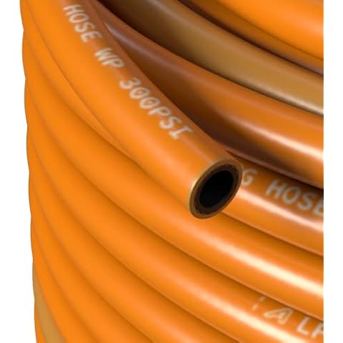 ap automotive 8mm Internal Diameter x 10 Metre Propane Butane LPG Gas Bottle Hose BBQ Camping Caravan Motorhome Cover
