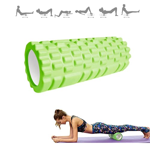 MAGIC SELECT Rodillo Masaje Muscular. Fitness Rodillo de Espuma. Eva Foam Roller. Aliviar el Dolor, Entrenar los músculos, Masaje de Espalda, Piernas. 33x14cm