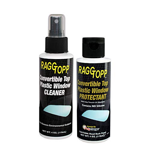 Raggtopp/Softtopp Convertible Top Plastic Window Cleaner & Protectant Kit #TOP2