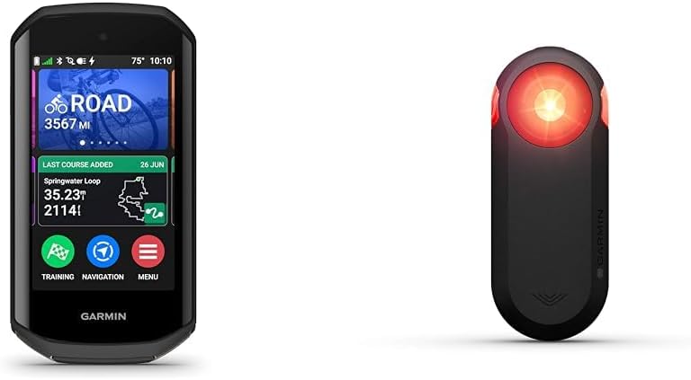 Garmin Edge 1050®, Premium Cycling Computer, Vivid Color Touchscreen Display, Built-in Speaker, Advanced Training and Group Ride Features, Road Hazard Alerts Garmin Edge 1050®, Premium Cycling Computer, Vivid Color Touchscreen Display, Built-in Speaker, Advanced Training and Group Ride Features, Road Hazard Alerts