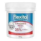 Flexitol Cracked Heel Balm, Visible Results in 1 Day, For Extremely Dry Feet & Cracked Heels, Removes Hard Skin, 25% Urea, Medically Proven Foot Cream, Suitable for Diabetics, 1 x 485g