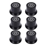 HURRISE 6pcs Rolling Seat Trolley Wheels, Sturdy Rubber Replacement Rollers for bowflexs Home Gym, with Quick Installation s Elite Motivator 2 Pr1000