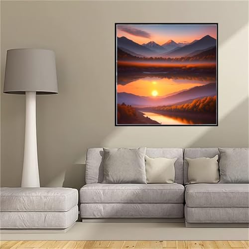 5D Diamond Painting Kit Complet DIY pour broderie diamant grand format 75x75cm