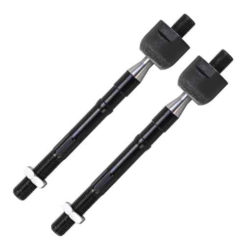 Image of Detroit Axle - 12pc Front Loaded Knuckles Kit for 2014 2015 2016 2017 Hyundai Accent, 2 Steering Knuckles 2 Wheel Hubs 2 Wheel Bearings 2 Sway Bars 4 Inner Outer Tie Rods Replacement
