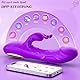 Gobeken Vibrator Vibration für frauen Dildo mit 10 Stoßfunktion 10 Vibration, Rabbit Vibrator Sex spielzeug für die Frau Paare Solo Vibratorensets für Frauen G Punkt Klitoris Analvibrator Sex Toys
