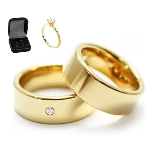 Alianças Par 6mm Italianas Anatomicas com Pedra de Zirconia Banhadas a Ouro 24k com Anel Solitario e Caixa de Veludo Premium Casamento Noivado Namoro