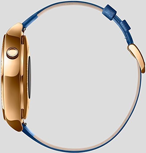 HUAWEI 55021238 Jewel Smartwatch mit Lederarmband, Edelstahl Rosegold/blau:  Amazon.de: Uhren