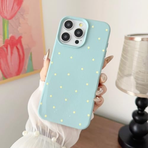 Coque de luxe iPhone 16 Pro silicone bleu clair vagues antichoc premium