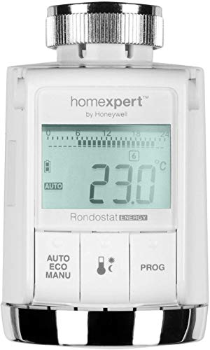 Preisvergleich Produktbild Honeywell Home HR25EE Honeywell HR25-Energy Programmierbarer Heizkörperthermostat, Weiss
