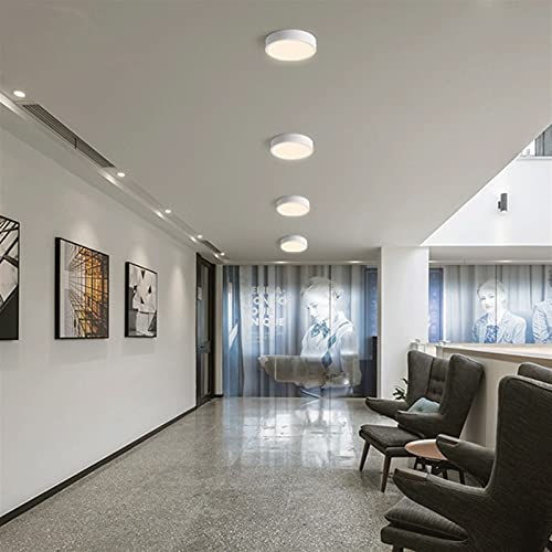 Luz cálida de techo LED para techos bajos en dormitorios y escaleras 6