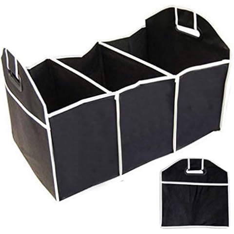 O&W Security Large Foldable Car Boot Organiser Cover