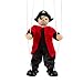 Naugust Marioneta de cuerda pirata, juguetes de madera para niños de Marioneta,...