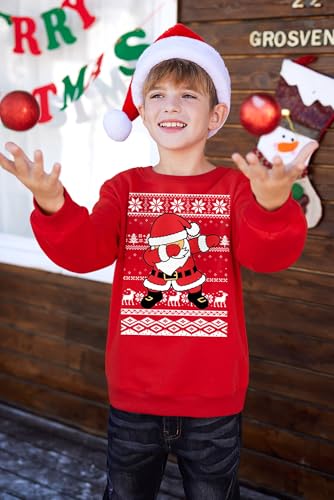 Besserbay Unisex Kids Ugly Christmas Sweatshirt Novelty Graphic Long Sleeve Sweater 4-14 Years 4 Besserbay Unisex Kids Ugly Christmas Sweatshirt Novelty Graphic Long Sleeve Sweater 4-14 Years - Image 5