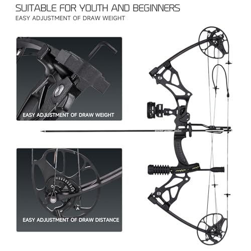 image for Lanneret Lightweight Compound Bow and Archery Sets for Adults and Teen