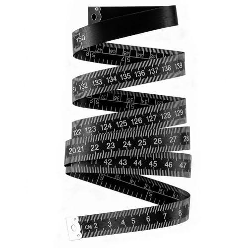 Zeeorymn Mètre Ruban Double Face, Ruban Mètre Couturier Double Face - 150cm/60 pouces, Adapté à la Mesure de Taille Corporelle et Couture, Outil de Mesure pour Couture Manuelle