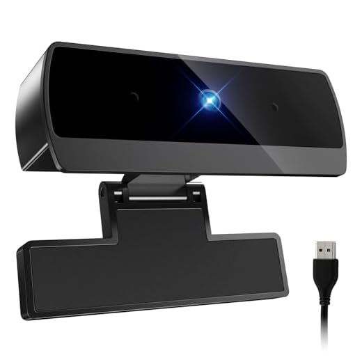 Diccik 1080P Webcam with Microphone, Full HD Video Calling Web Camera, HD Light Correction Streaming Webcam for Zoom/Skype/Teams, Plug and Play PC Camera Web cam for Windows & Mac