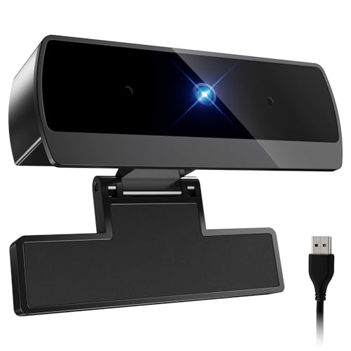 Diccik Webcam for PC, Full HD 1080P Video Calling, HD Light Correction, Works with Skype, Zoom,...