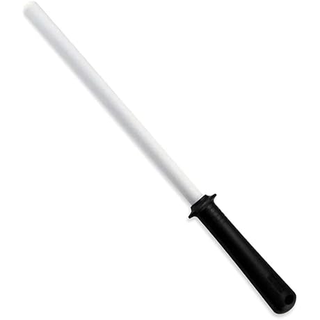 Kyocera 9 Inch Ceramic Sharpening Rod: Premium Honing Rod for Knives