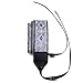 Perriâ€™s Leathers Ltd Camera Strap, 2â€ inch Wide Jacquard, Soft & Vibrant, Adjustable Length, Made in Canada (Royal Silver)