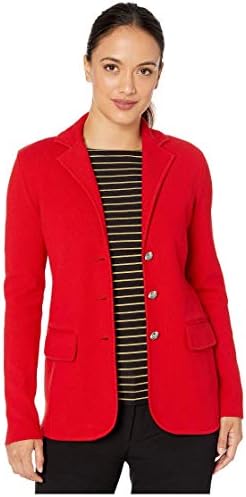 JM Collection Ralph Lauren Women's Wear to Work Coat Red Size Petite M