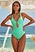 Becca Marble Canyon - Women's One Piece Swimsuit, Adjustable, Bathing Suits for Women, Aqua Sea, Small