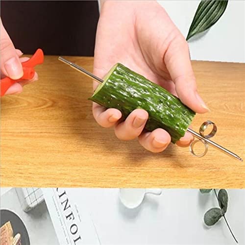 Mandolina Cortadora de Espiral para Papas Manual miniatura 6