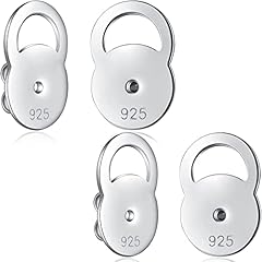 D: Lock Earring Back-silver