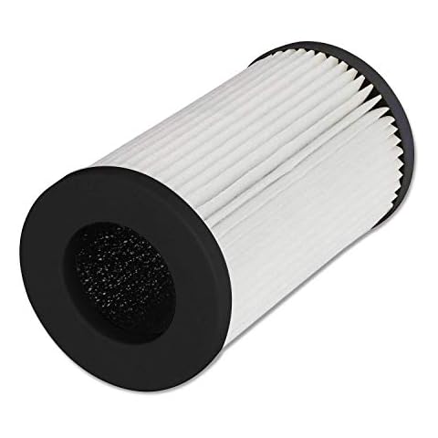 Air Purifier for Car,QUEENTY Car Air Purifier with HEPA True Filter,Portable Air Purifier Cleaner with LED Light, Negative Ionizer for Home Office Desktop Traveller (Filter for F003) Cover