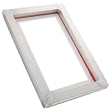 GARIOUANS Aluminium siebdruckrahmen Wiederverwendbar Robuster Aluminiumlegierung DIY Druckrahmen Shirts Stoffe Banner und Taschen