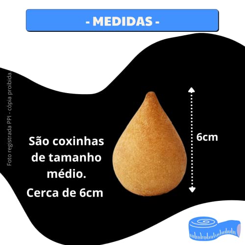 Kit Fabrica De Coxinha 8 + Molde Pastel Fogazza Risole Com 5