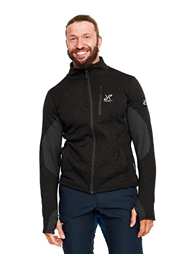RevolutionRace Fusion Fleece, Vestes Polaires pour Homme, Jet Black, M Cover