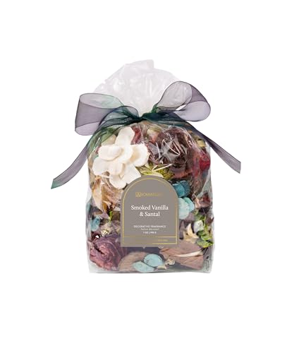Aromatique Smoked Vanilla & Santal Decorative Fragrance Potpourri, Scented Bowl Filler for Home Décor, Citrus Floral Scent, 7 oz Bag